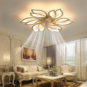 26Inches Ceiling Fan with Lights Remote Control Dimmable LED, 6 Gear Wind Speed Fan Light