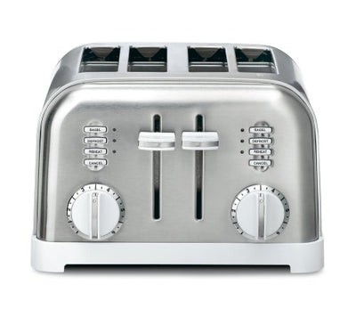 Cuisinart CPT-180W Metal Classic 4-Slice toaster, White