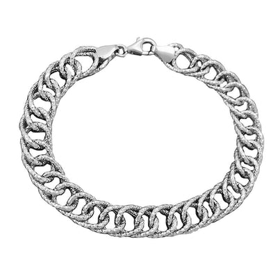 Bracelet, Fancy Pattern, Silver 925, 19cm