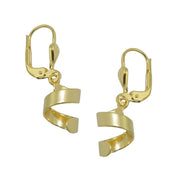 Earring Short Spiral 8k Gold