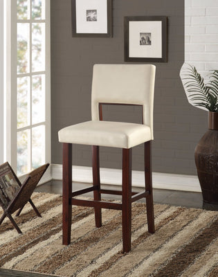 Casual Bar Chair, White