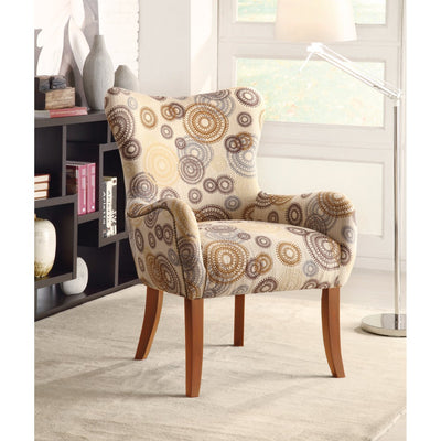 Playfully Charmed Accent Chair, Multicolor
