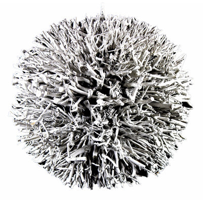 Visually Attractive Willow Decoration Ball, White
