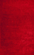 7'6" x 9'6" UV-treated Polyester Red Area Rug
