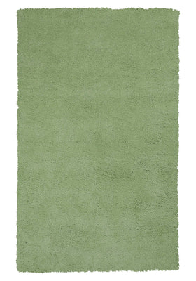 9' x 13' Polyester Spearmint Green Area Rug