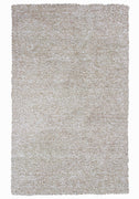 9' x 13' Polyester Ivory Heather Area Rug