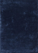 5' x 7' UV-treated Polyester Blue Area Rug