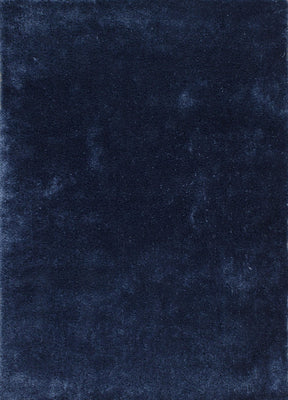 5' x 7' UV-treated Polyester Blue Area Rug