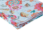 50" X 70" Multi Colored Eclectic Bohemian Traditional  Throw Blankets