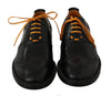 Black Orange Formal Dress Oxford Shoes
