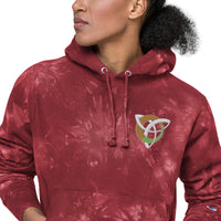 Champion tie-dye Unisex  Hoodie with Celtic Circle and Knot