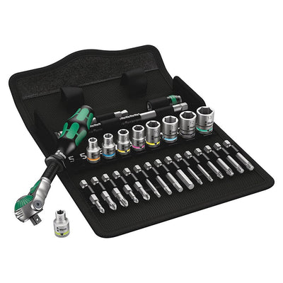 Wera 8100 SA 6 Zyklop Metric Speed Ratchet Set 28 Piece 1/4