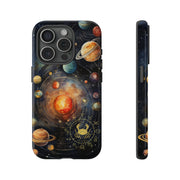 Mystical Galaxy & Cancer Zodiac Cell Phone Tough Case