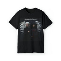 An Angel and a Witch Halloween Unisex Ultra Cotton Tee