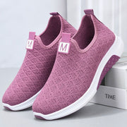 Korean Mesh Comfortable Women's Breathable Hollow Sports Walking Sneakers