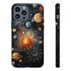 Mystical Galaxy & Capricorn Zodiac Cell Phone Tough Case