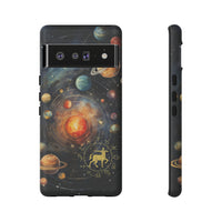Mystical Galaxy & Sagittarius Zodiac Cell Phone Tough Case