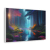Serene Mystical Forest Canvas Gallery Wraps