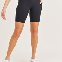 Bronze - TACTEL-Lycra High-Impact Biker Shorts