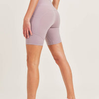 Bronze - TACTEL-Lycra High-Impact Biker Shorts