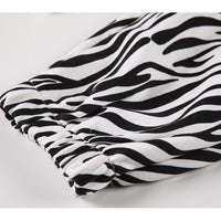 Hip-Hop Street Trend Zebra Sweatpants