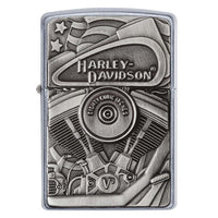 Zippo Harley-Davidson Street Chrome Motor Flag