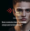 Bluetooth Headset Real Bone Conduction Hanging Ear Type Non-In-Ear Business Sports Stereo