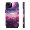 Galactic Renaissance Pink-Tinged Planet Re-Birth Tough Case, Personalize It