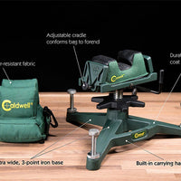 Caldwell The Rock Dlx Shooting Rest and Rear Bag Combo