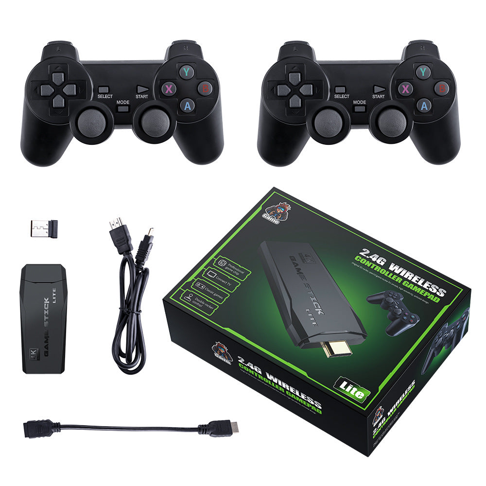 TV Game Console M8 Double Handle HDMI 10000 Emulators 2.4G Wireless