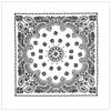 Trainmen Paisley Bandana – Extra-Large - 27” X 27"