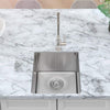 Bar Sink Undermount - Sarlai 14"x18" Undermount Single Bowl Stainless Steel Bar Prep Sink Small Kitchen Sink