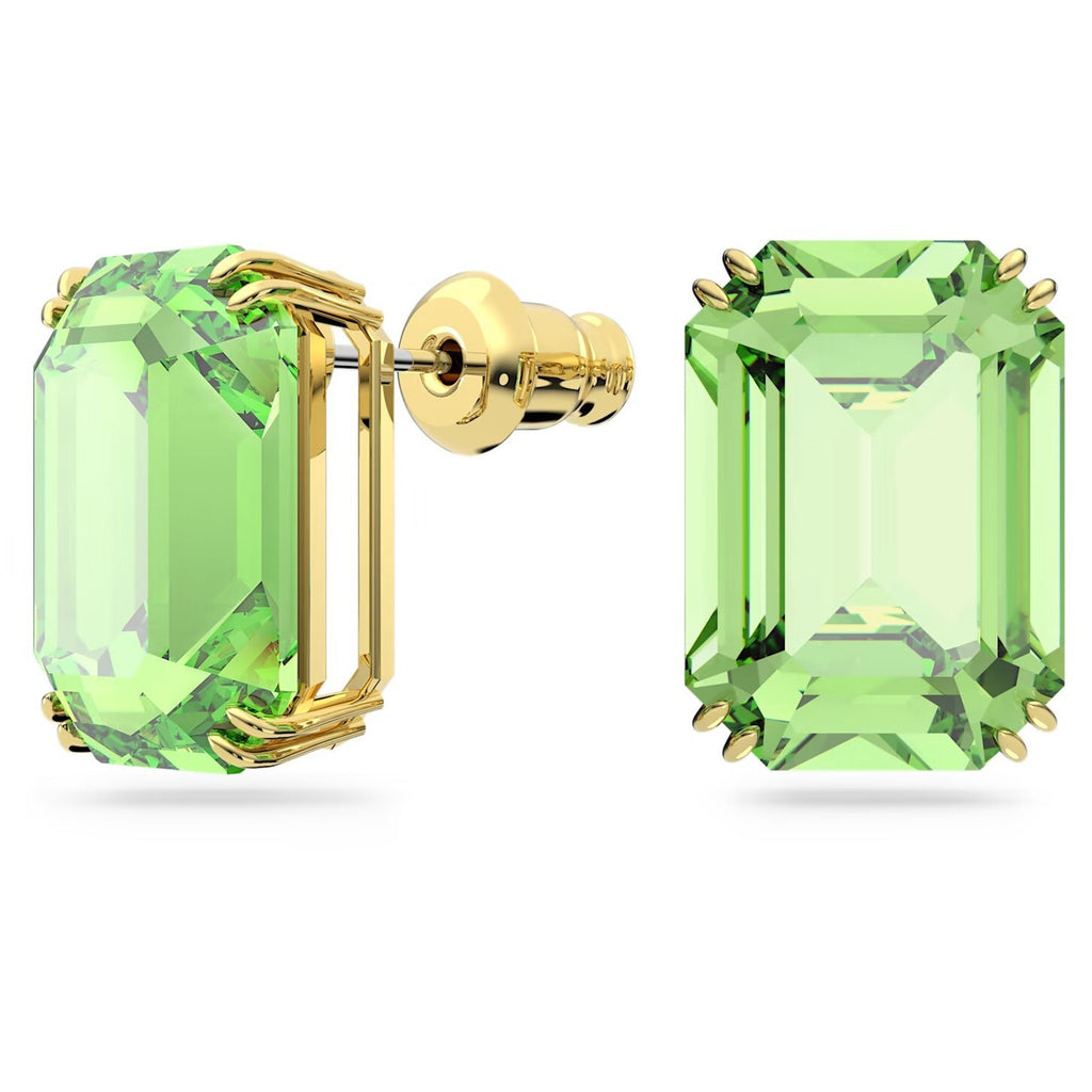 Swarovski Jewels Millenia Green Crystal Stud Earrings - 5638489