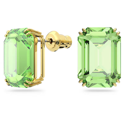 Swarovski Jewels Millenia Green Crystal Stud Earrings - 5638489