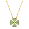 Swarovski Jewels Idyllia Pendant, Green Clover, 5671144