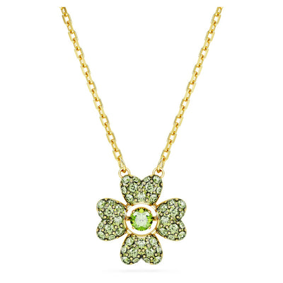 Swarovski Jewels Idyllia Pendant, Green Clover, 5671144