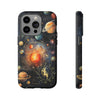 Mystical Galaxy & Virgo Zodiac Cell Phone Tough Case