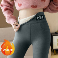 Extra Thick Standard Pocket Soft Leggings For Women