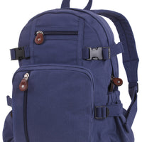 Vintage Canvas Compact Backpack