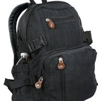 Vintage Canvas Compact Backpack