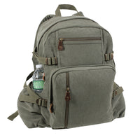 Jumbo Vintage Canvas Backpack