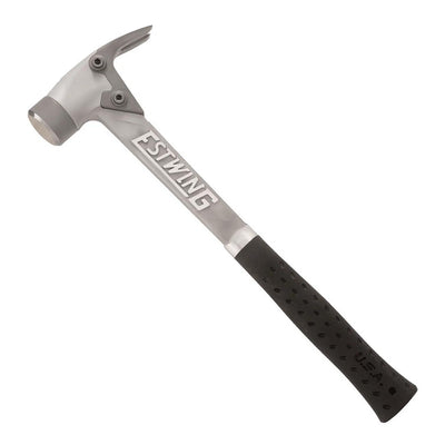 Estwing 14 Oz Black Vinyl Grip Aluminum Hammer With Smooth Face