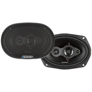 Blaupunkt E-Series 6" x 9" 4-Way Coaxial Speakers 35WRMS / 70W Max