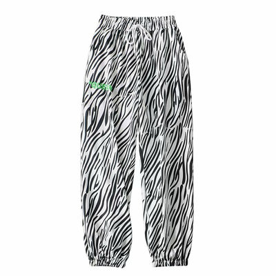 Hip-Hop Street Trend Zebra Sweatpants