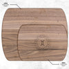 Gemini Birth Sign Hardwood Cutting Board