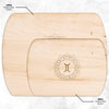 Gemini Birth Sign Hardwood Cutting Board