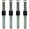 Gemini Zodiac Birth Sign Apple Leather Watch Band in Sage Green