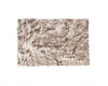 2' X 3' Ombre Brown Faux Sheepskin Area Rug