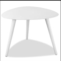 14 X 19 X 17 Powder Coated Aluminum Small Side Table