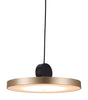 Gold Flat Deco Ceiling Lamp